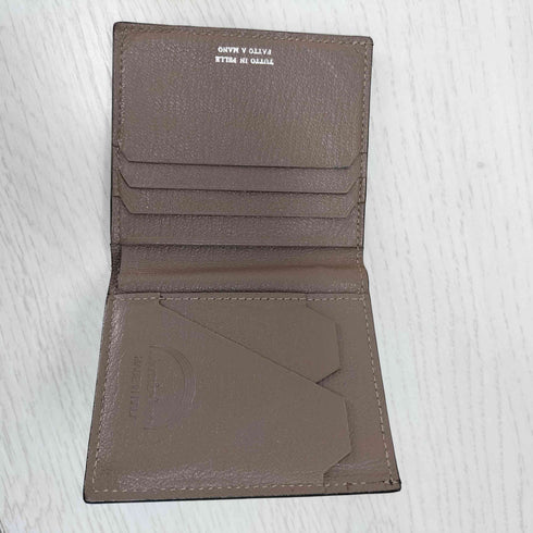 L’arcobaleno 山羊革 アルラン社ゴート カードケース メンズ