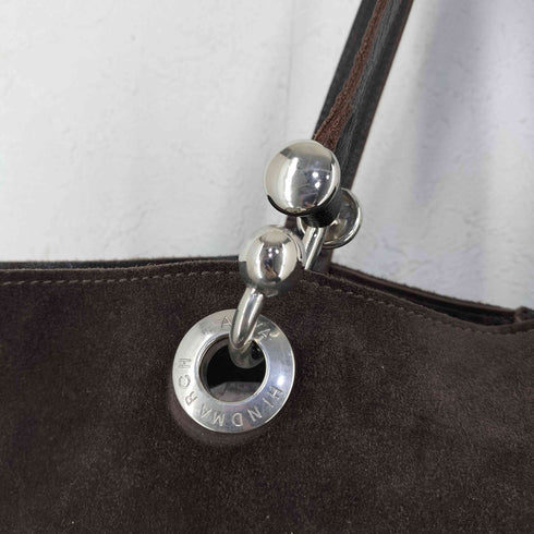 アニヤハインドマーチ ANYA HINDMARCH スウェードトートバッグ レディース