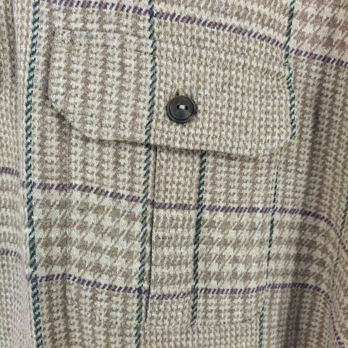 ポロゴルフラルフローレン POLO GOLF RALPH LAUREN ガンクラブチェック ハーフジップ アルパカ混 ニット メンズ import:M