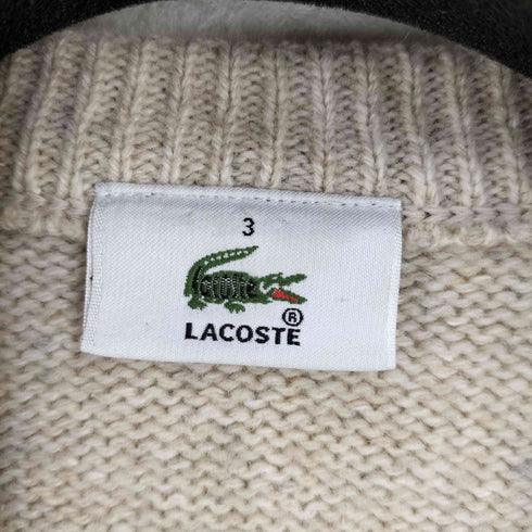 ラコステ LACOSTE ウール混ニットベスト メンズ JPN:3