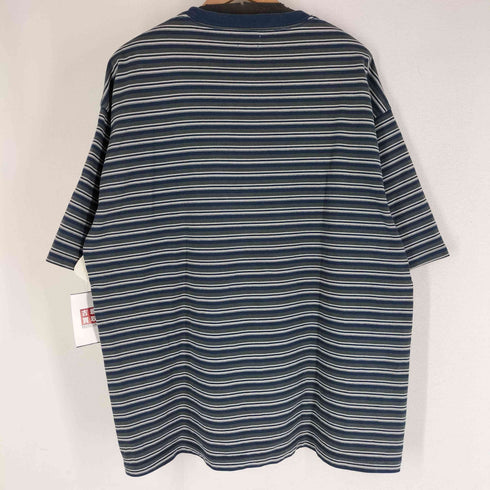 スティーブンアラン Steven Alan SIRO BORDER SHORT SLEEVE TEE -LOOSE/Tシャツ メンズ JPN:XL