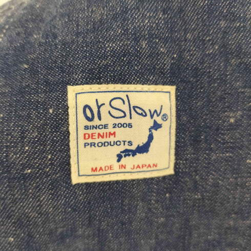 オアスロウ orSlow 日本製 デニムトートバッグ レディース