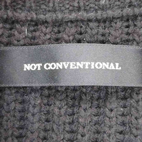 ノットコンベンショナル NOT CONVENTIONAL 3ZIP DRIVERS KNIT メンズ FREE