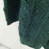 express tricot レーヨン混 透かし網みニット メンズ import:L