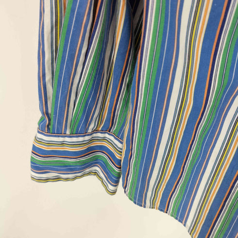 ポロバイラルフローレン Polo by RALPH LAUREN 90S インドネシア製 REGENT オーバーサイズ ストライプ L/S シャツ メンズ import:XL