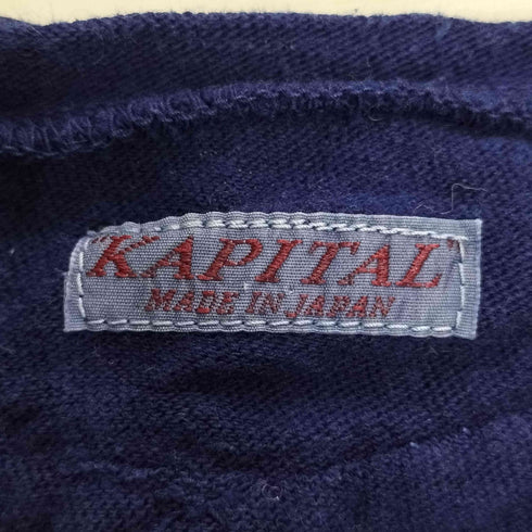 キャピタル KAPITAL 藍染 デザインカットソー レディース JPN:0