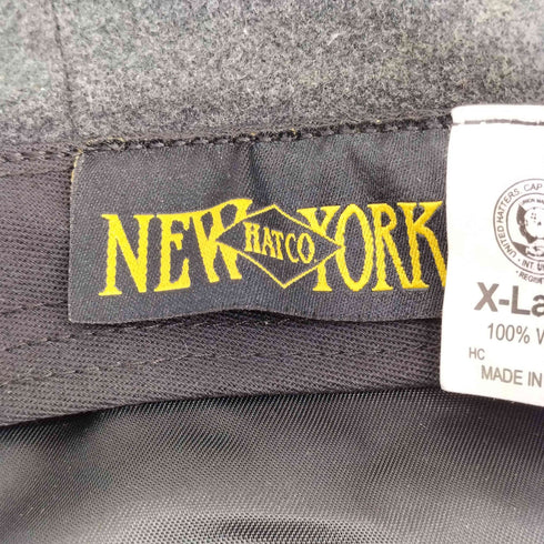 ニューヨークハット NEWYORK HAT&CAP CO. USA製 ウールハンチング メンズ XL