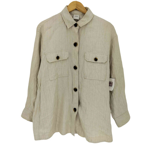 スピックアンドスパン Spick and Span 20SS ヘリンボーンシャツジャケット レディース JPN:38