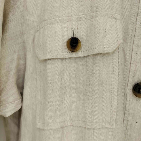 スピックアンドスパン Spick and Span 20SS ヘリンボーンシャツジャケット レディース JPN:38