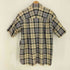 バブアー Barbour チェック S/S レギュラーカラーシャツ メンズ UK:36