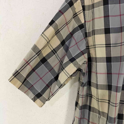 バブアー Barbour チェック S/S レギュラーカラーシャツ メンズ UK:36