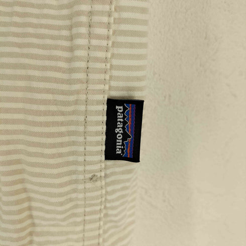 パタゴニア patagonia シアサッカー ボーダー プルオーバーシャツ メンズ import:M