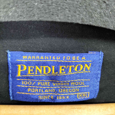 ペンドルトン PENDLETON エルボーパッチ ウールシャツ メンズ JPN:XXL