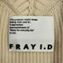 フレイアイディー FRAY I.D レースアップ畦カーディガン レディース ONE SIZE
