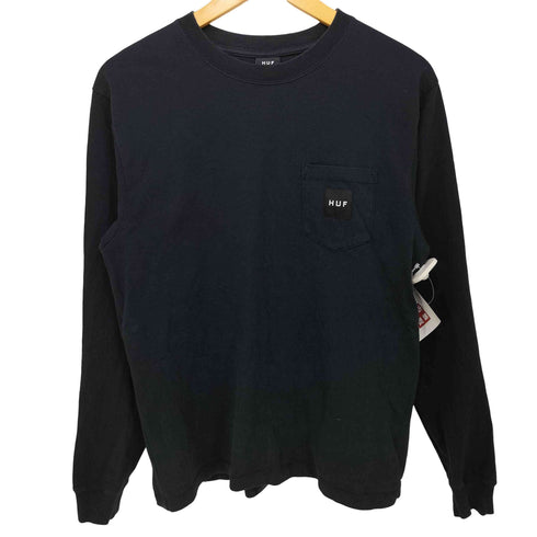 ハフ HUF ワンポイントロゴ L/S クルーネックTシャツ メンズ import:S