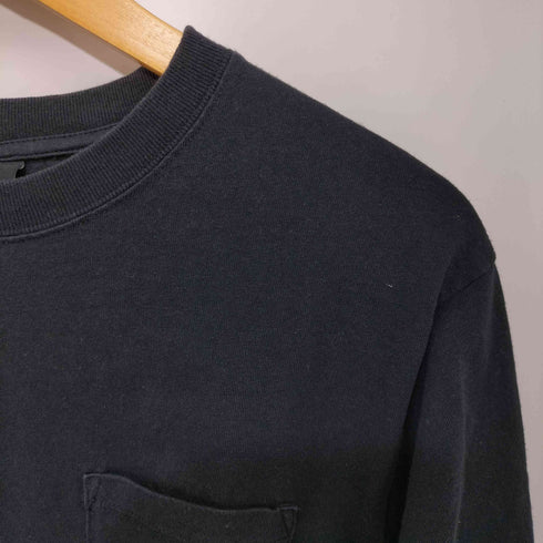 ハフ HUF ワンポイントロゴ L/S クルーネックTシャツ メンズ import:S