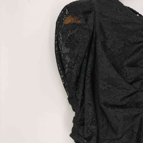 スナイデル snidel 23SS Sustainableバックデザインレースワンピース レディース JPN:1