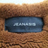 ジーナシス JEANASIS ボリュームファーノーカラーコート レディース FREE