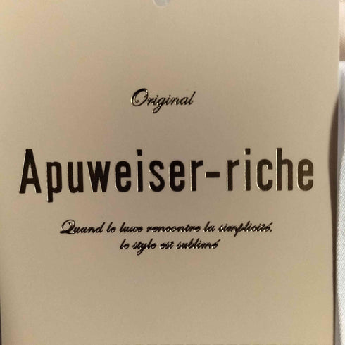 アプワイザーリッシェ Apuweiser riche メッシュレースフラワーエスカルゴスカート レディース 1