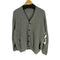 クレプスキュール crepuscule Moss Stitch Cardigan 鹿の子編みカーディガン メンズ JPN:1