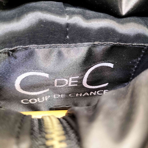 クードシャンス COUP DE CHANCE フォックスファーキルティング ダウンジャケット レディース 38