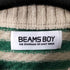 ビームスボーイ BEAMS BOY 22AW 7ゲージ ボーダー クルーネック ニット レディース