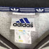 アディダス adidas ロゴ刺繍 ジップアップラグランスウェットブルゾン メンズ import:M