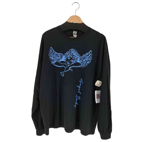 ギルダン GILDAN フロントプリントL/Sカットソ- Angel Baby メンズ 2XL