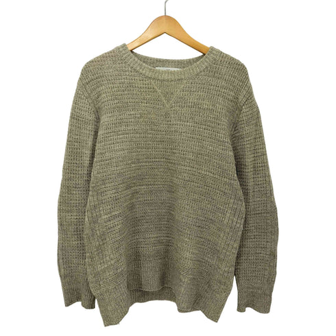 WORK NOT WORK ウール混 クルーネック L/S ニット メンズ JPN:M