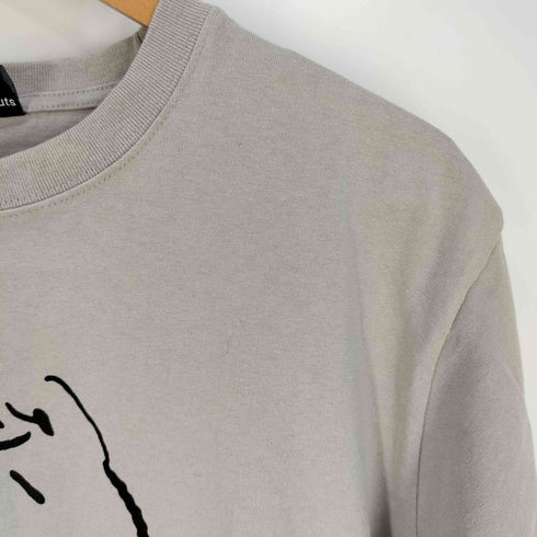 ピーナッツ PEANUTS キャラクタープリント クルーネック Tシャツ メンズ import:L