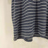 ゲス GUESS MADE IN KOREA フロントロゴ刺繍 細ボーダーTシャツ メンズ import:L