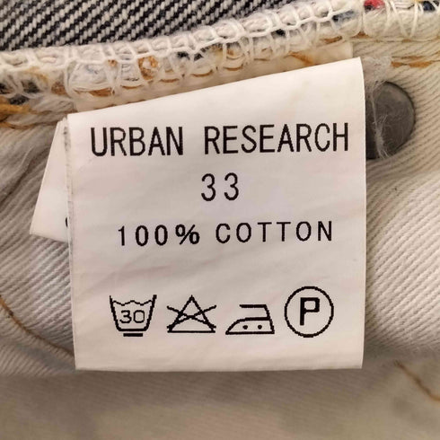 アーバンリサーチ URBAN RESEARCH MADE IN JAPAN テーパードデニムパンツ メンズ W33 L34