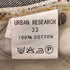アーバンリサーチ URBAN RESEARCH MADE IN JAPAN テーパードデニムパンツ メンズ W33 L34