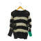 ディーゼル DIESEL ボーダー モヘア混 生地 切替 シアーニット レディース import:XS
