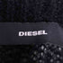 ディーゼル DIESEL ボーダー モヘア混 生地 切替 シアーニット レディース import:XS