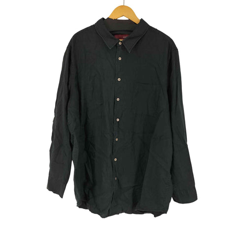 メローナ MERONA リネン100% L/S シャツ メンズ JPN:XL