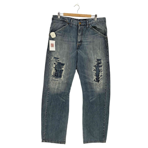 リーバイス Levis ENGINEERED JEANS ボタンフライ ダメージ加工デニム メンズ 36x34