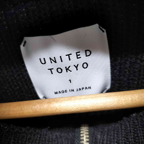 ユナイテッドトウキョウ UNITED TOKYO ドライバーズジップニット メンズ JPN:1