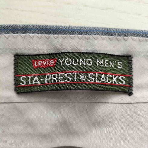 リーバイス Levis STA-PREST SLACKS ストライプ スタープレスト スタプレ フレア スラックスパンツ メンズ