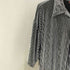メタリック オープンカラーベロアS/Sシャツ メンズ import:XXL