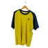 アディダス adidas 銀タグ トレフォイルロゴ ラグラン バイカラーTシャツ メンズ import:XL