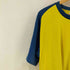 アディダス adidas 銀タグ トレフォイルロゴ ラグラン バイカラーTシャツ メンズ import:XL