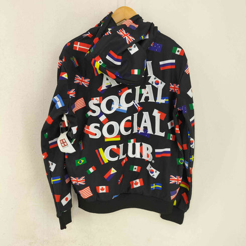 アンチソーシャルソーシャルクラブ ANTI SOCIAL SOCIAL CLUB ORLANDO ALL OVER FLAG HOODIE メンズ import:M