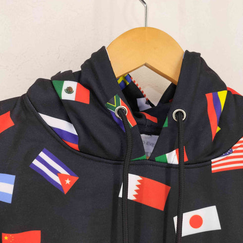 アンチソーシャルソーシャルクラブ ANTI SOCIAL SOCIAL CLUB ORLANDO ALL OVER FLAG HOODIE メンズ import:M