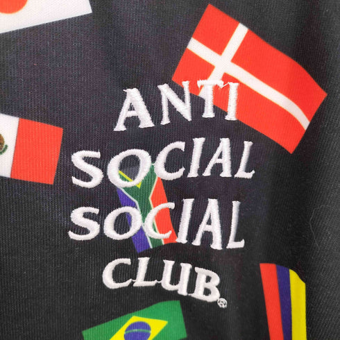 アンチソーシャルソーシャルクラブ ANTI SOCIAL SOCIAL CLUB ORLANDO ALL OVER FLAG HOODIE メンズ import:M