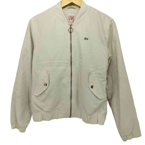 ラコステライブ Lacoste Live ロゴワッペンブルゾン レディース JPN:S