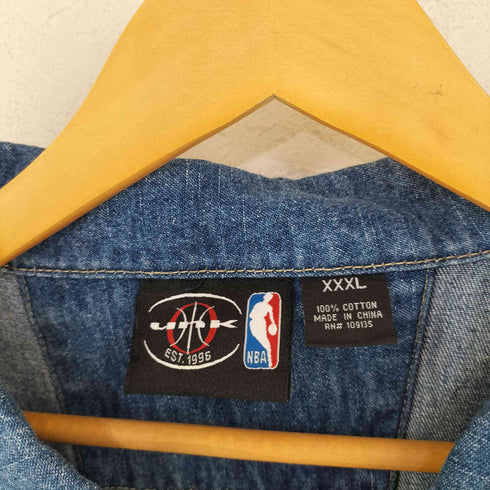 unk NBA チーム刺繍 デニムジャケット メンズ XXXL