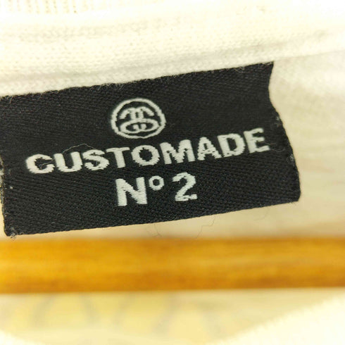 ステューシー Stussy 90s USA製 OLD CUSTOMADE クルーネックTシャツ メンズ NO2