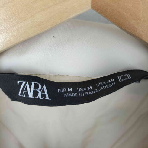 ザラ ZARA HOODED PUFFER JACKET パファージャケット メンズ import:M