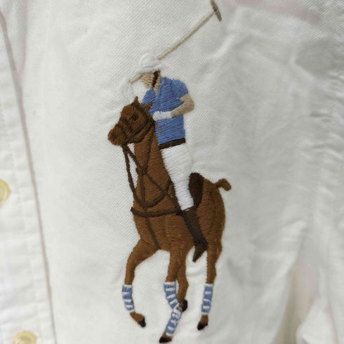 ラルフローレン RALPH LAUREN ビッグポニー刺繍 L/Sボタンダウンシャツ メンズ JPN:L